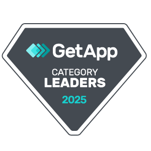 GetApp category leaders badge